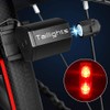 Tail Light Magnetic Induction Self Generating Electricity Mountain Bike Taillight