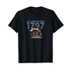 VINTAGE 1794 USS CONSTITUTION WARSHIP, IRONSIDES T-Shirt