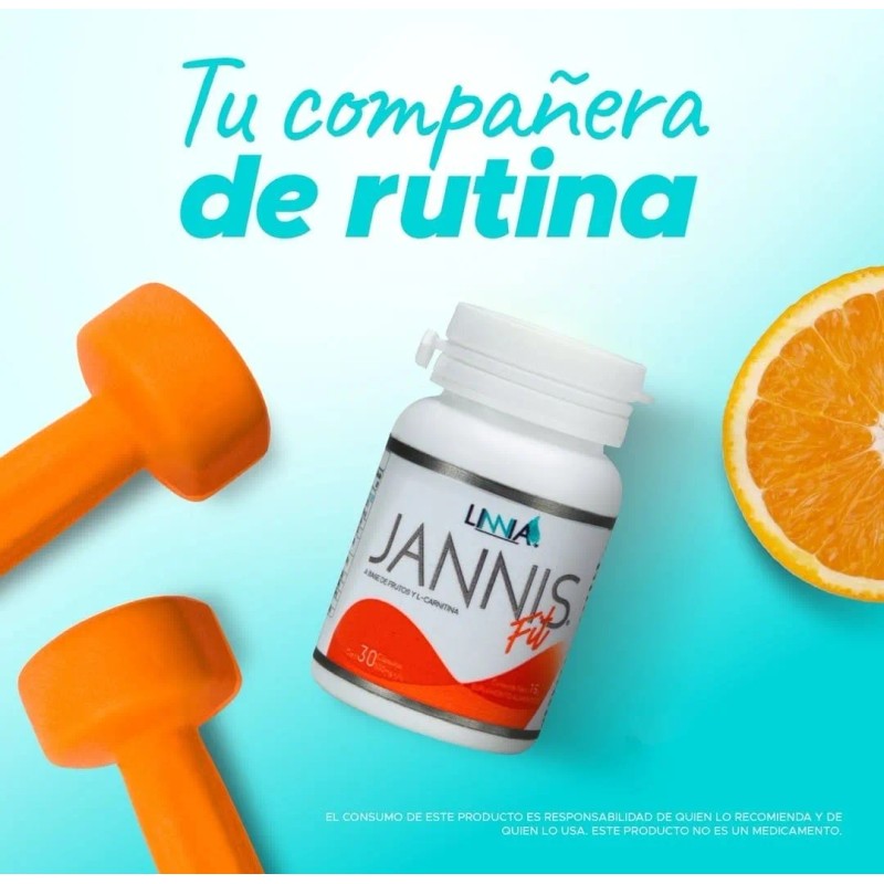 Suplemento En Cápsula Linnia Jannis Ft X 20g
