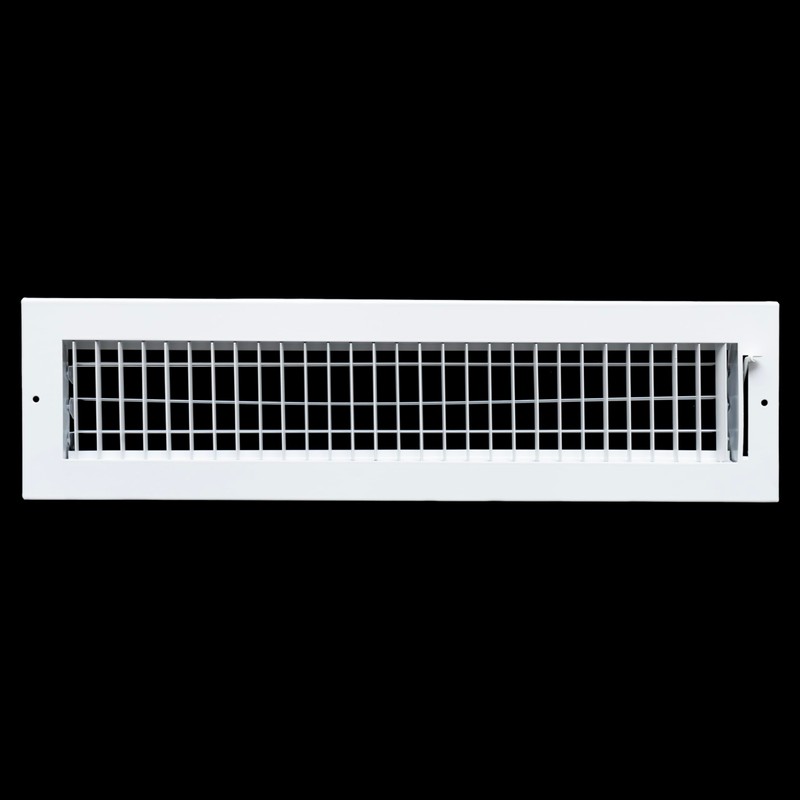Fits 20x4 Duct Opening Steel Adjustable Air Supply Grille by