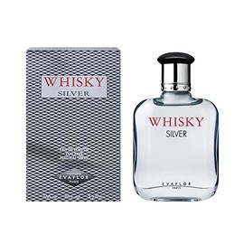 WHISKY Silver • Eau de Toilette 100 ml • Spray • Men's Perfume • EVAFLORPARIS
