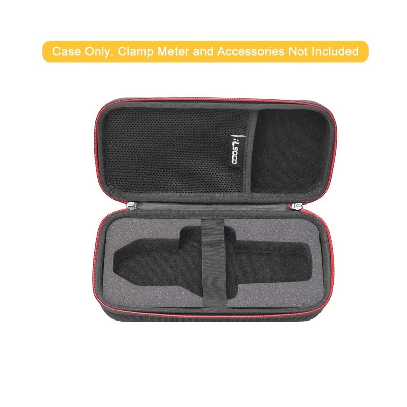 RLSOCO Hard Case for Fluke 302+/323/301D/325/324 Clamp Meter & Works