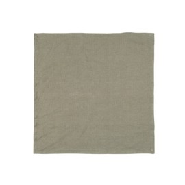 IB Laursen - Fabric Napkin - Freja - 52% Cotton, 48% Linen - Colour: Soil - 45 x 45 cm - Pack of 1