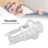 Universal Breathing Machine Connector Reusable Tubing Adapter for Oxygen Breathing