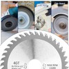 CTDMJ® Circular Saw Blade,2 pcs 115mm Carbide Saw Blade 4.5"