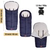 KZ Dotnz Stroller Footmuff, Winter Warm Waterproof Stroller Bunting Bag