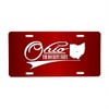 CafePress Ohio State of Mine Aluminum License Plate, Front License