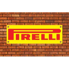 Unbranded Pirelli Garage Banner 2' X 6' Ft