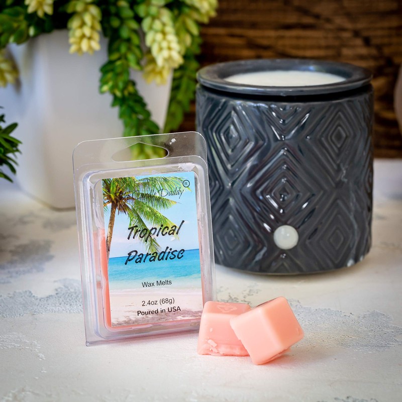 Tropical Paradise Scented Wax Melt - 2 Ounces - 6