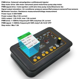 BUZHI Ignition Coil Tester QDB-3A Drive Automobile Ignition Coil Tester Injector Solenoid Valves Idling Stepper Motor Instrument Car Fault Detector.