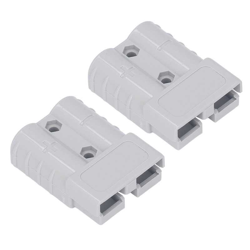 2 Set Battery Quick Connector Kit PC Shell Silver Plated