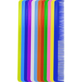 Dream World 7" Styling Comb Assorted Color 12 Pcs Pack