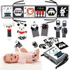 Kinderlolo Black and White High Contrast Baby Toys 0-3 Months