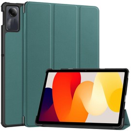 Fitudoos Case Compatible with Redmi Pad SE 11 Inch 2023 - Ultra Thin with Stand Function, Slim Smart Protective Case, with Automatic Sleep/Wake Mode - Green