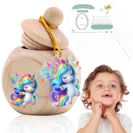 UOY Tooth box milk teeth girls, milk tooth box girls tooth box for milk teeth girls milk tooth box tooth box milk teeth girls children teeth box for family ceremony of christening