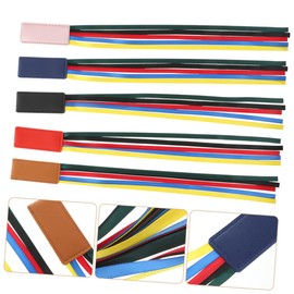 NUOBESTY 5 Stück Etikett Zum Dekorieren Von Büchern Mann Quastenband Lesezeichen Leseband Leseband Lesezeichen Druckbares Zubehör Seitenmarkierung Fünf Farben Bücher Für Die