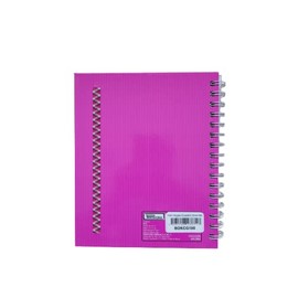Printaform Book colección arcoiris, cuadernos de espiral, pasta dura, profesional 100 hojas, colores variados (3 piezas)                              