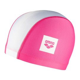 Arena Unix II Unisex Swim, Unisex, Swim Caps, Pink/White, Youth