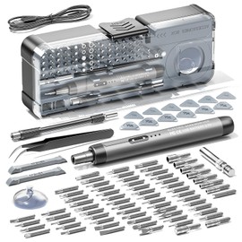 ANVANNA 88-IN-1 Mini Electric Screwdriver Set is a comprehensive electric precision tool kit designed for electronics repair and DIY projects.