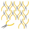 15 Pack Mini Needle Nose Pliers, 5 Inch Thin Needle