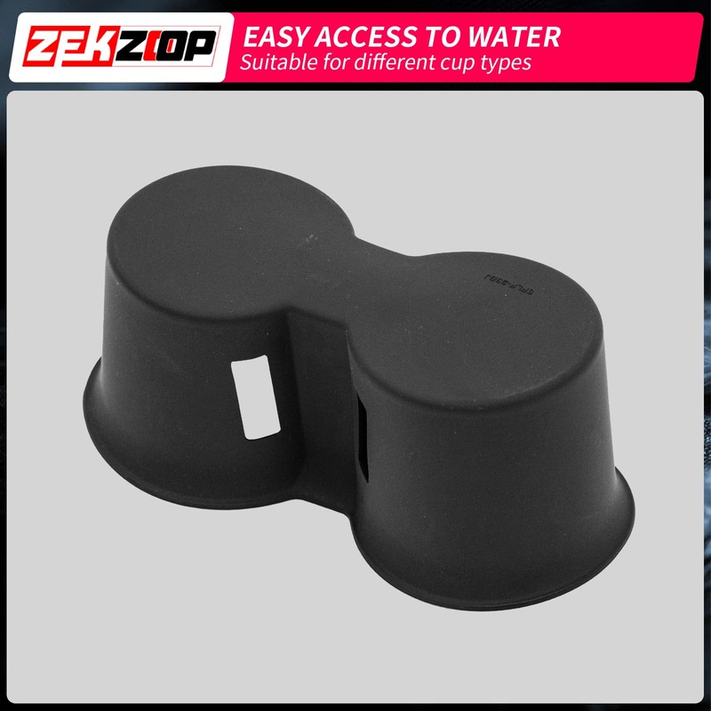 Zekzoop Cup Holder Compatible with 2021-2025 Toyota Venza Silicone Center