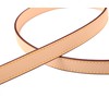LDKJ Vachetta - Correa cruzada ajustable de cuero para mujer,