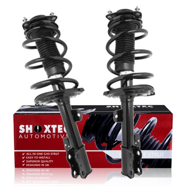 Shoxtec Front Pair Complete Struts Coil Spring Assembly Replacement for
