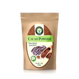 Good Balance Health Cacao Powder | Raw Cacao | Organic Cacao, Chocolate Powder | Perfect for Baking, Smoothies | Plant-Based, Organic, Gluten Free, Vegan Friendly, Keto Friendly | 12 Ounches (Resealable Bag)
