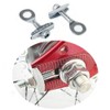 10PCS Bike Chain Tensioner Adjuster Bicycle Chain Tugs for Fixed