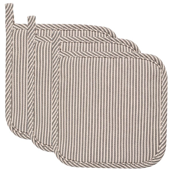100% algodón cocina uso diario Basic Terry Pot Holder resistente