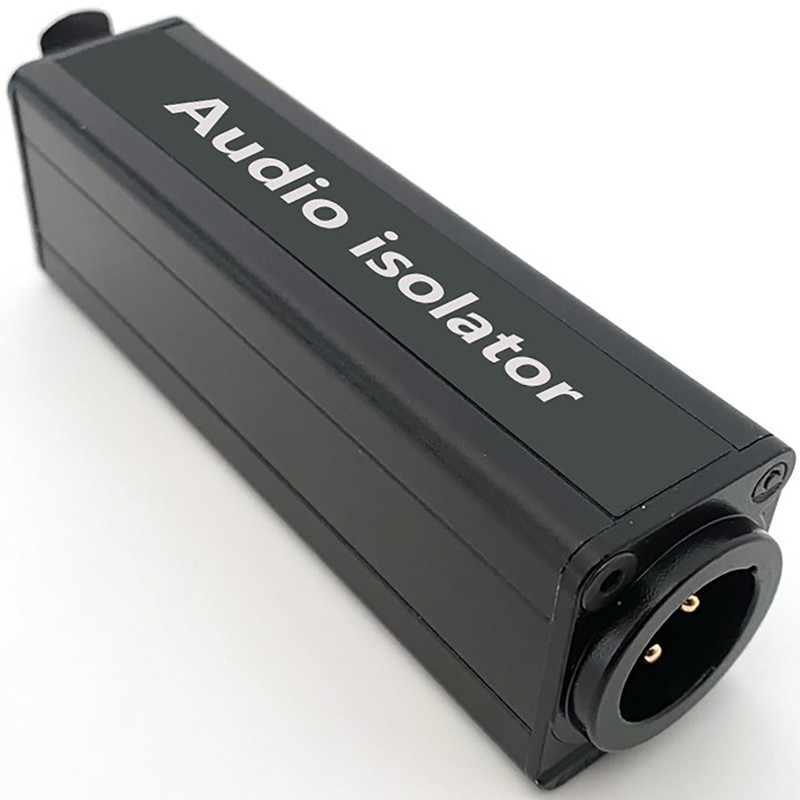 tunghey XLR Ground Loop Isolator Hu-m Eliminator for Home Stereo
