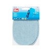 Prym Patches Denim for Ironing/Sewing on 14x10 cm Light Blue,