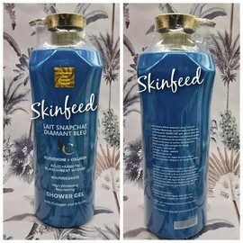 Lait snaptchat Diamond blue Glutathion & Collagen Shower Gel 1000ml Body Wash 👌