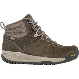 Oboz Men's Andesite Mid Insulated B-Dry Waterproof Hiking Boot, Pebble Brown, 10.5