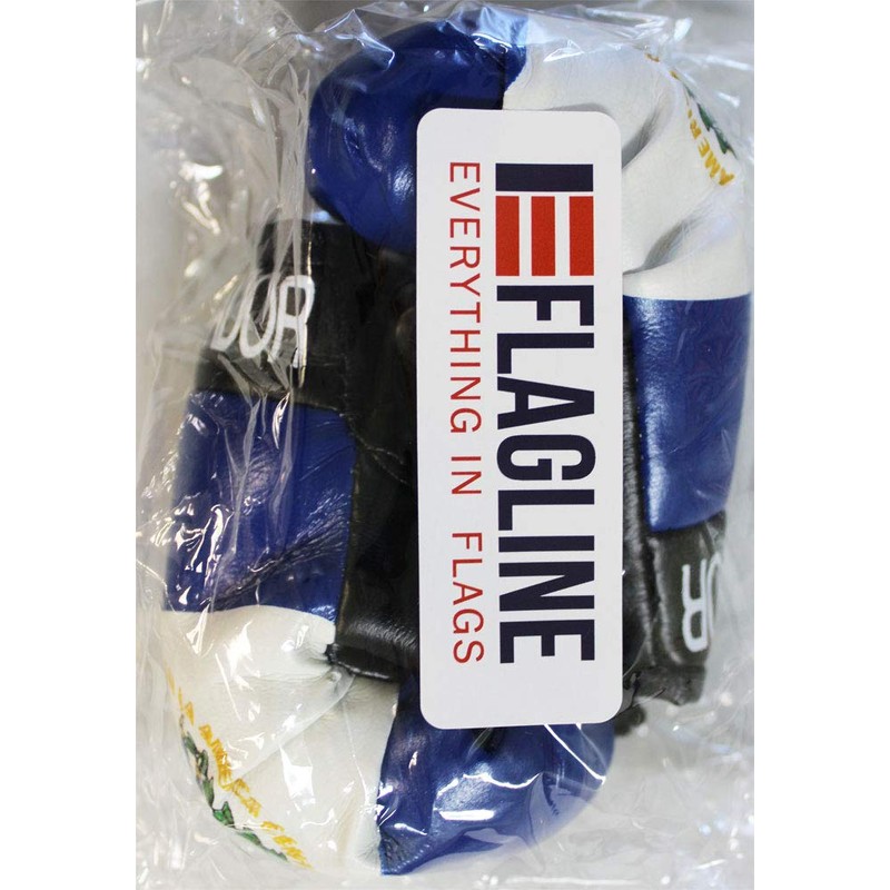 Flagline El Salvador - Mini Boxing Gloves