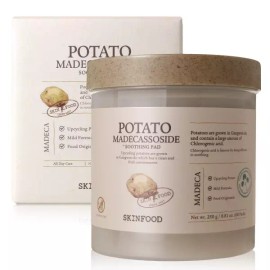 Skin Food 스킨푸드 포테이토 마데카소사이드 수딩 패드 60매 (감자패드) Skinfood Potato Madecassoside Soothing Pad 60 Sheets (Potato Pad)