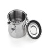 Arrtx Portable Stainless Steel Leak-Proof Premium Brush Washer with Lid