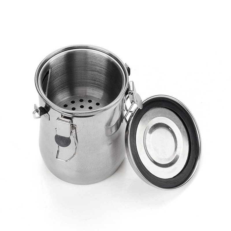 Arrtx Portable Stainless Steel Leak-Proof Premium Brush Washer with Lid