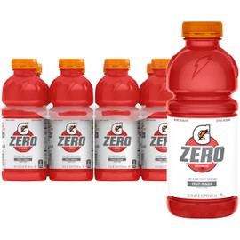 Gatorade Gatorade Thirst Quencher Zero Sugar Sports Drink, Fruit Punch, 20oz Bottles, 8 Pack, Electrolytes for Rehydration