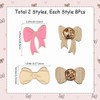 SUNNYCLUE 1 Box 16Pcs Bow Brooch Bulk Cute Enamel Pins