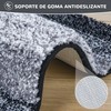 BIMOZY Tapete para Baño Alfombra Antideslizante,Tapete para Piso Lavable a