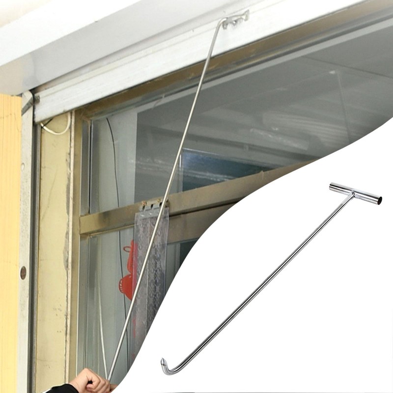 Manhole Hook Tool T Shape Hook Open Manhole Cover Versatile