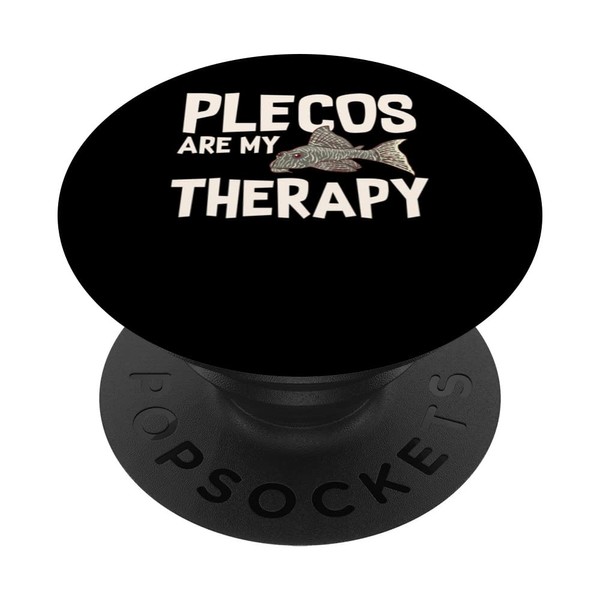 Plecostomus Pleco Fish Aquarium Food Tank Zebra Cave PopSockets with