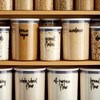 Talented Kitchen Pantry Labels for Food Containers 157 Piece -