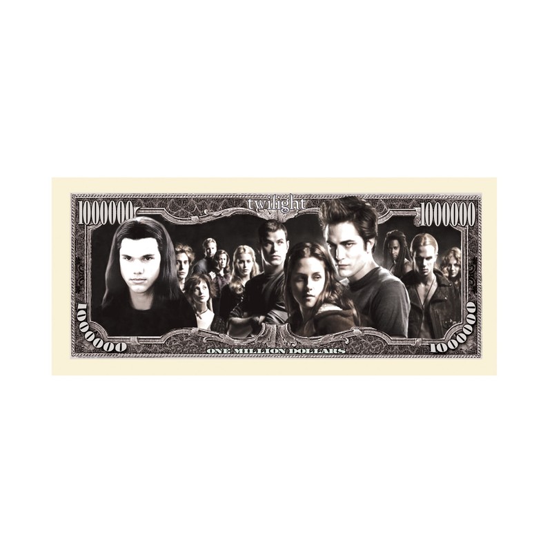 Twilight $Million Dollar$ Novelty Bill Collectible