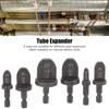 Pipe Expander, 6 Pieces Pipe Expander Bearings Steel Hex Handle