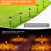 FIFlying Solar Light Outdoor 8 Pack Flame Solar Lamp Garden