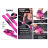 TOPAZ Weight Lifting Straps for Deadlifts – Padded Wrist Support,