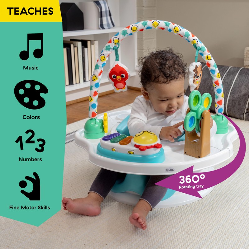 Baby Einstein SuperSeat Touch of Tunes 3-in-1 Activity Seat, with
