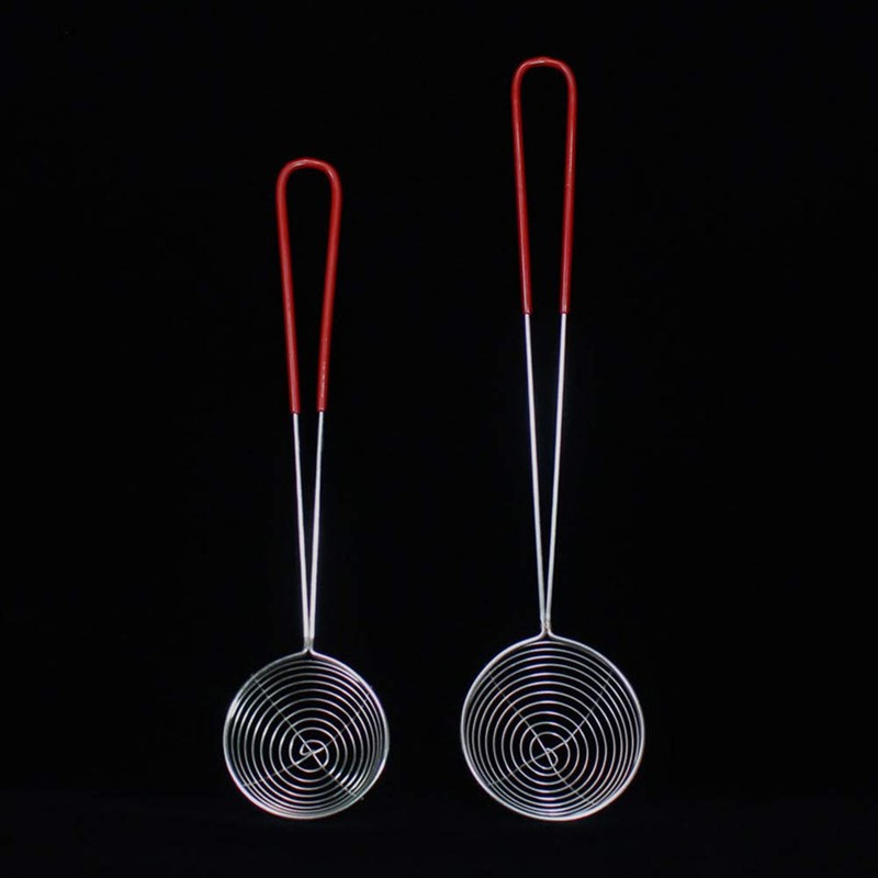 ALEOHALTER Draining Spoon, Stainless Steel Strainers Strainer Scoop Kitchen Tool